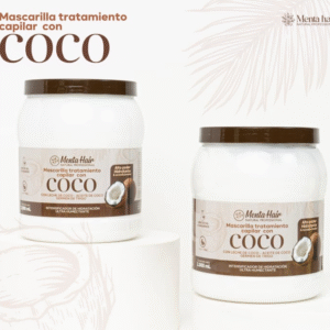 🥥 mascarilla capilar con coco ✨– hidratación y suavidad