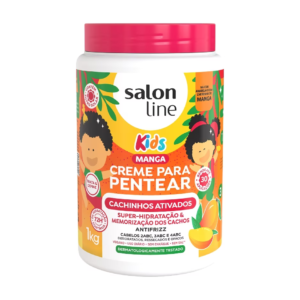 🥭 creme para peinar kids rizos activos mango ✨